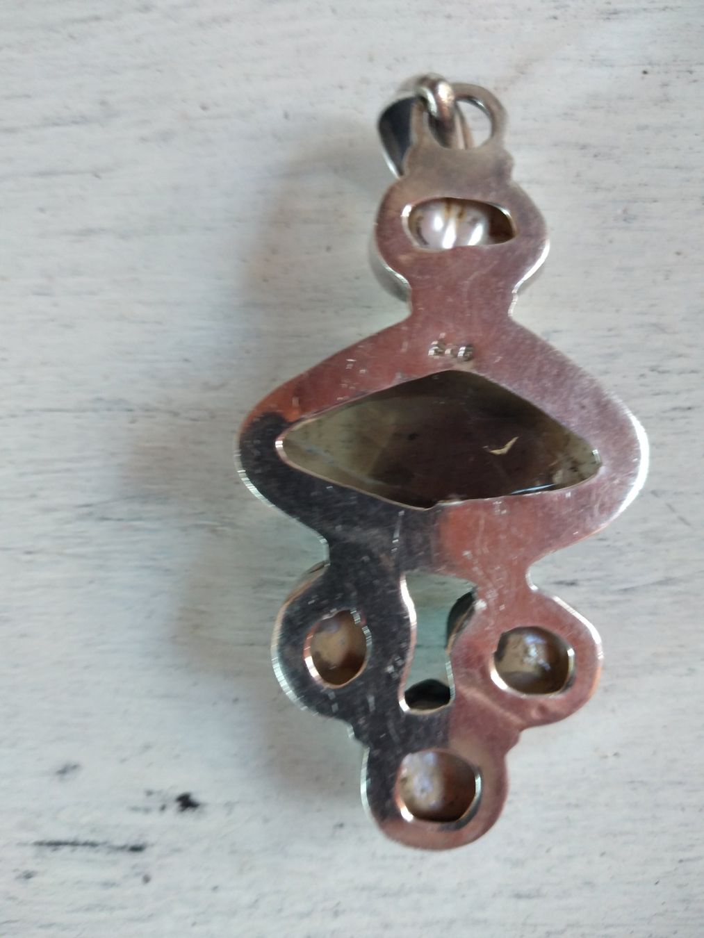 Ciondoli: Pendentif argent, perles et pierre – Nuovo (secondo la descrizione) da Boussens venduto da mgerma54 1