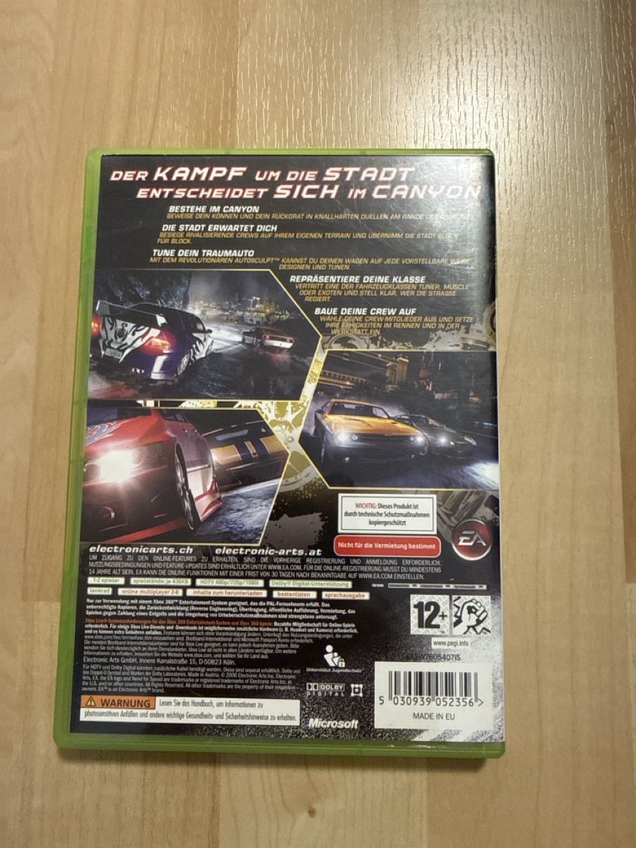 Microsoft Jeux: Need For Speed Carbon Xbox 360 – D'occasion à Schaffhausen par sabdiu 2