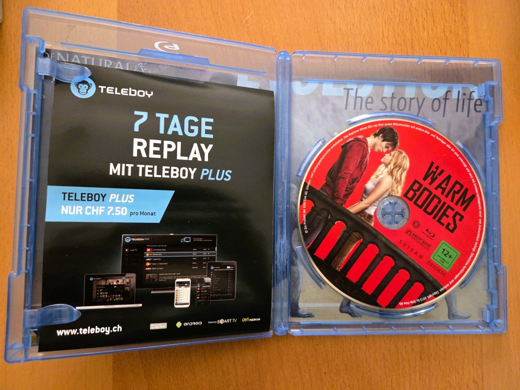 Tutti i DVDs: BLU-RAY DISC - ZOMBIES MIT HERZ - WARM BODIES – Usato da Brüttisellen venduto da Nighttrain 1