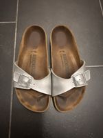 Birkenstock Sandalen silber Grösse 36