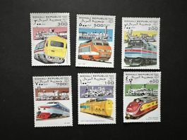 SOMALIA REP 1999  SET Eisenbahn ** Luxus  (D429)