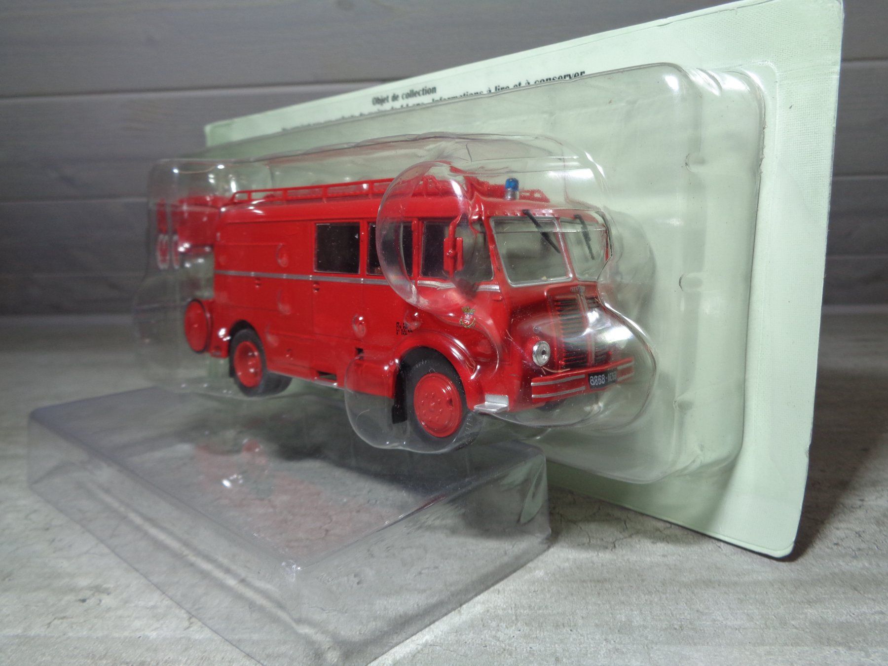 Modellbausätze & Standmodelle: Hachette 1:43 Camion Berliet GLA 19 Pompier – Neu und originalverpackt aus Reconvilier von rallycar 1