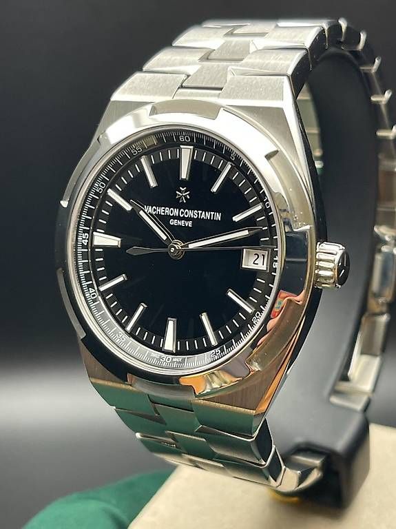Vacheron Orologi: Vacheron Constantin Overseas 41 Schwarz Nero Full set – Usato da Lugano venduto da luganotopwatches 4