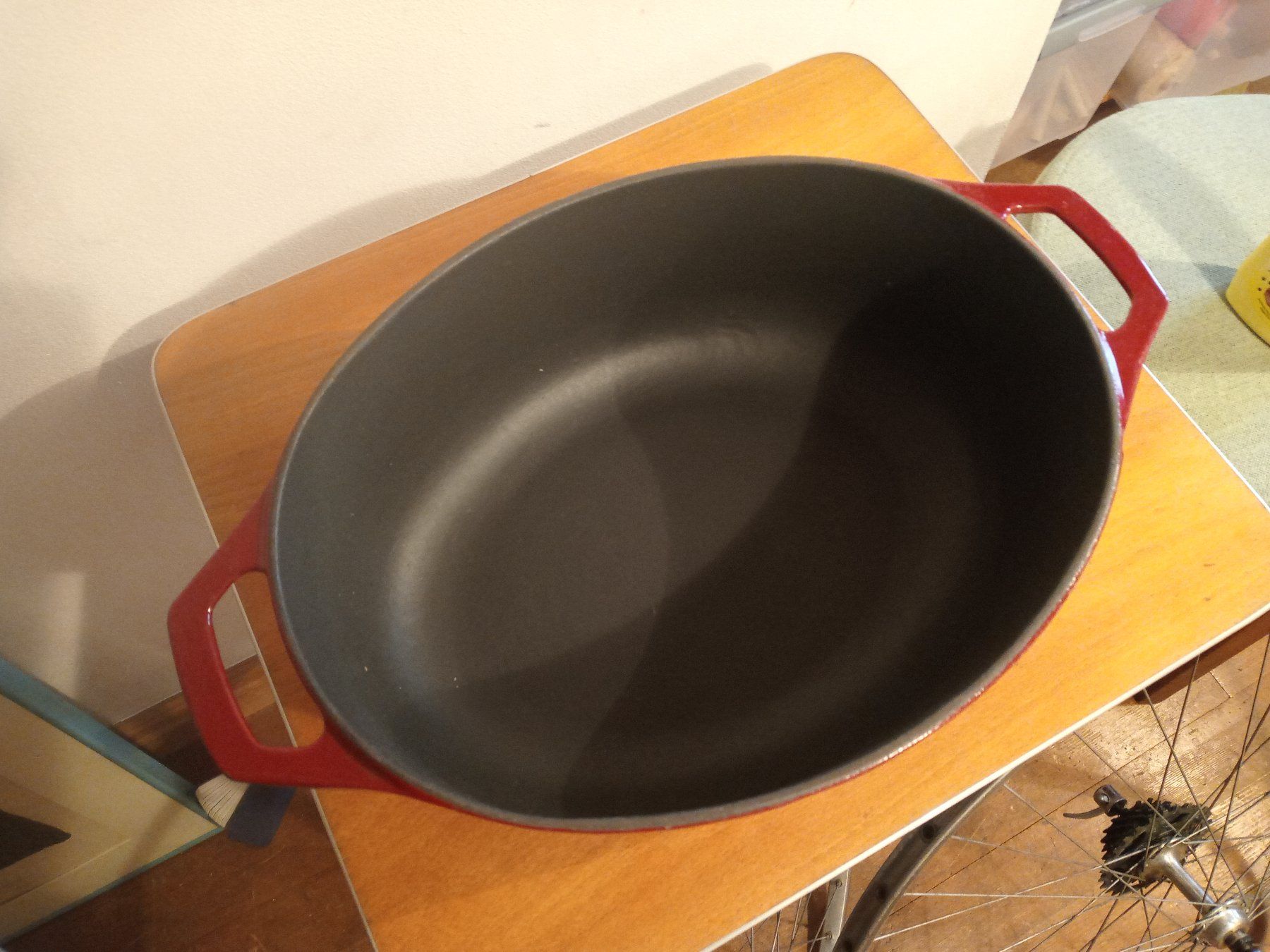Töpfe: Bräter Gusseisen Topf Nomar 33cm – Gebraucht aus Prez-vers-Siviriez von Monija70 4