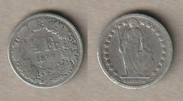 1/2 Franken 1877
