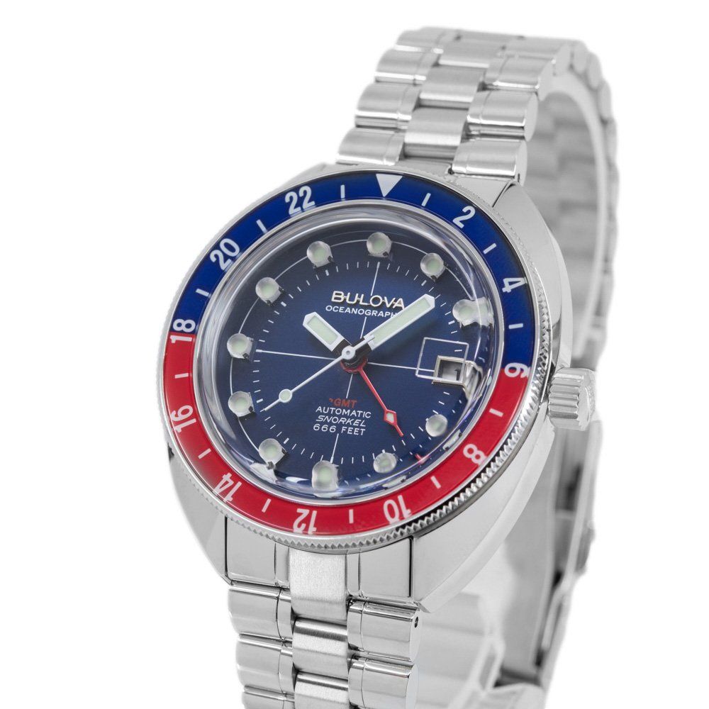Bulova Uhren: Bulova Men's 96B405 Oceanographer GMT Mechanical – Neu und originalverpackt aus Schindellegi von harveystore 9