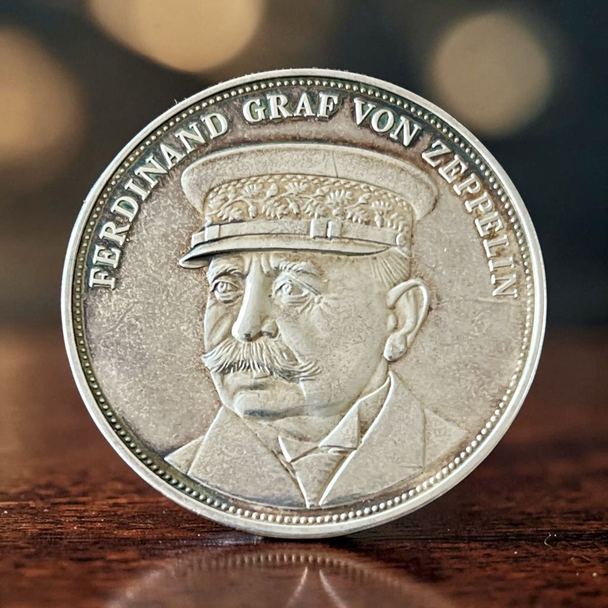 Medaglie: Gedenkmedaille Graf Zeppelin  – Usato da Winterthur venduto da Numismatica-Vitu