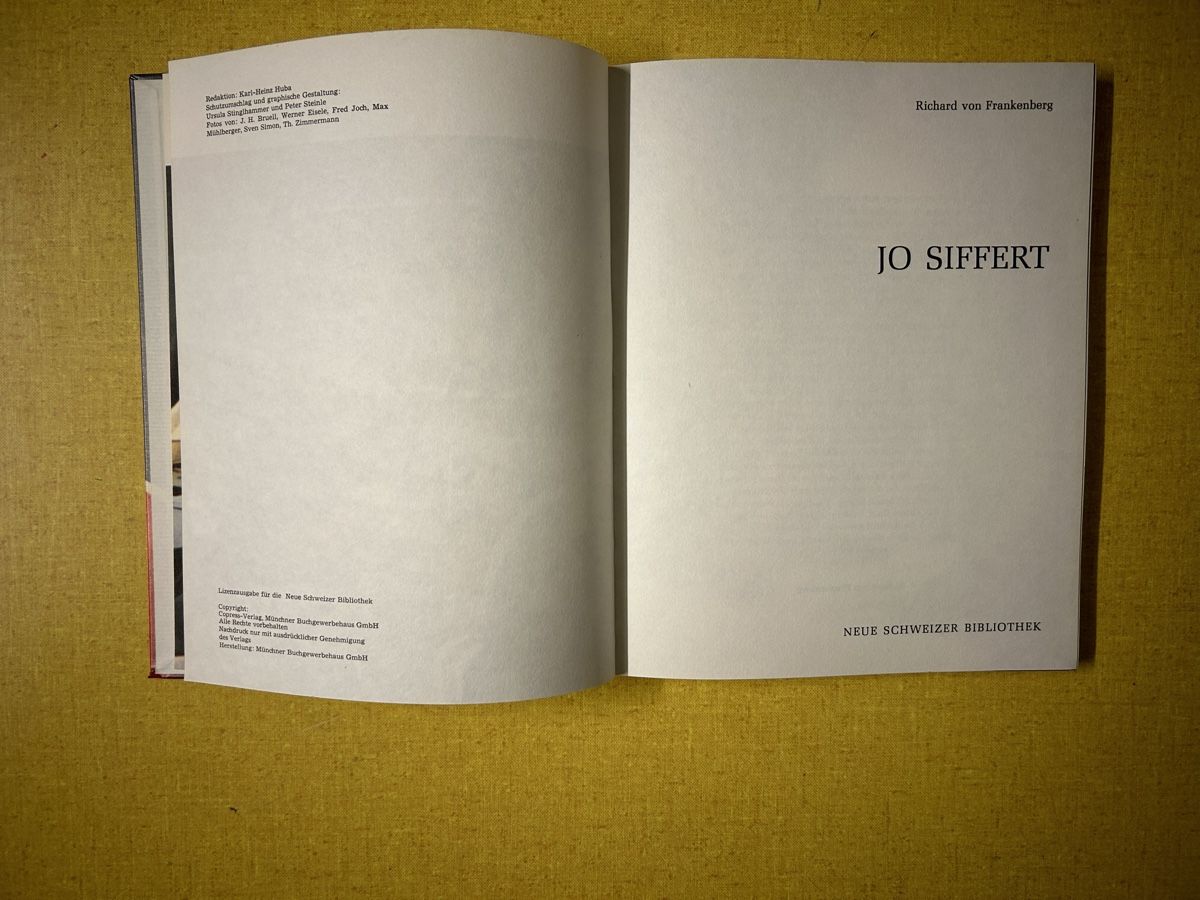 Libri: Buch "Jo Siffert" von Richard von Frankenberg  – Usato da Lanzenhäusern venduto da vic63 2