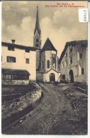 St. Maria - Dorfpartie mit Kirche