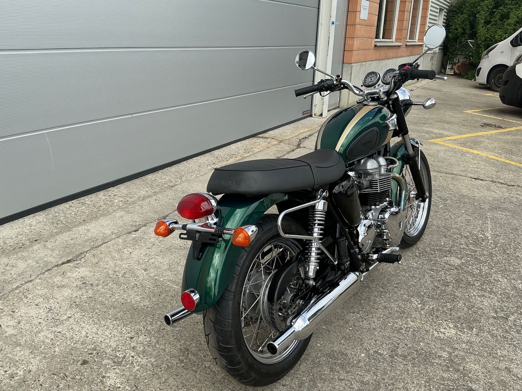 Triumph Chopper: TRIUMPH BONNEVILLE T100 – Usato da strengelbach venduto da Zoks 2