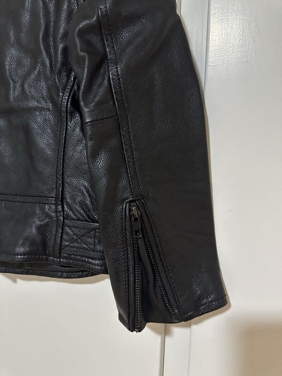H&M Giacche: Schwarze neue Lederjacke Gr. 36 cool & stylisch – Nuovo (secondo la descrizione) da Zürich venduto da Herbion1 2