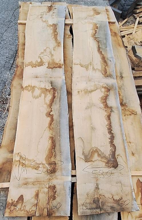 Articles en bois: Eichenbretter 60mm / 6 Stück / 3m – D'occasion à Waldkirch par bauprofi87 2