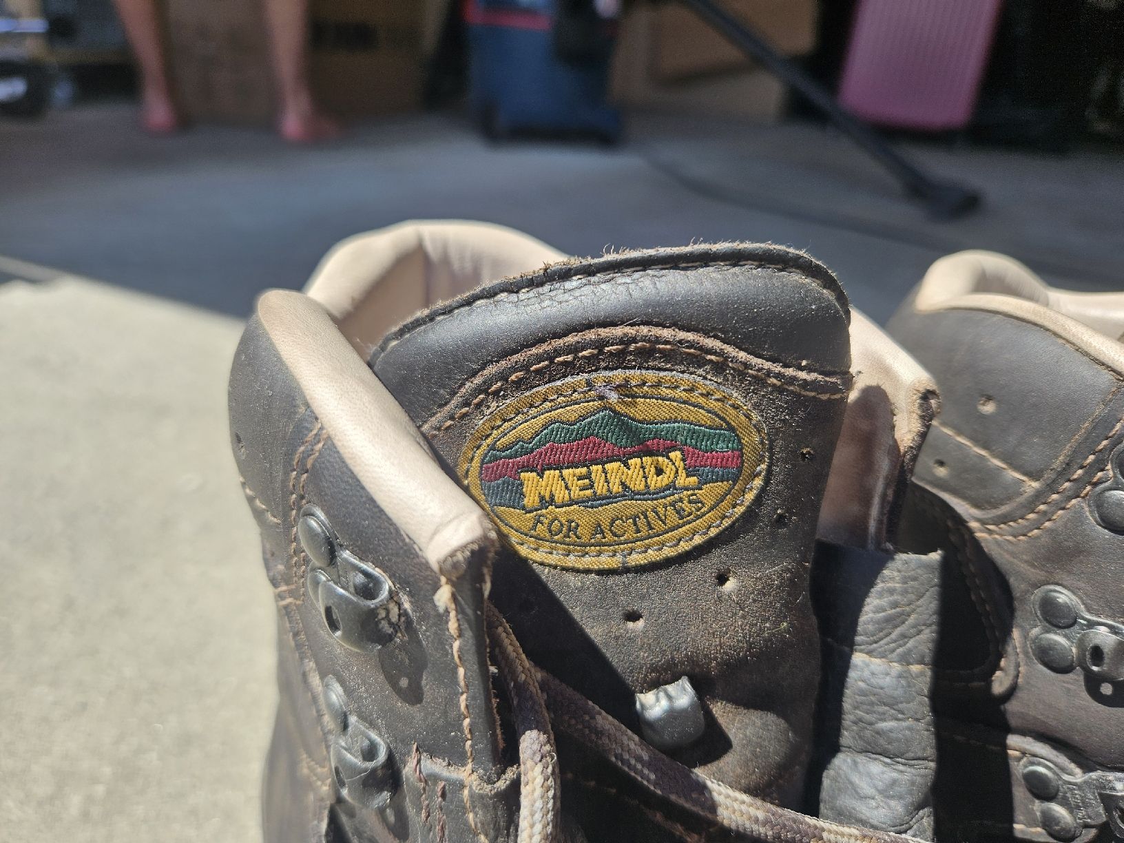 Meindl Scarpe da uomo: MEINDL Wanderschuh Herren Gr. 42 – Nuovo (secondo la descrizione) da Binn venduto da L_22wv 3