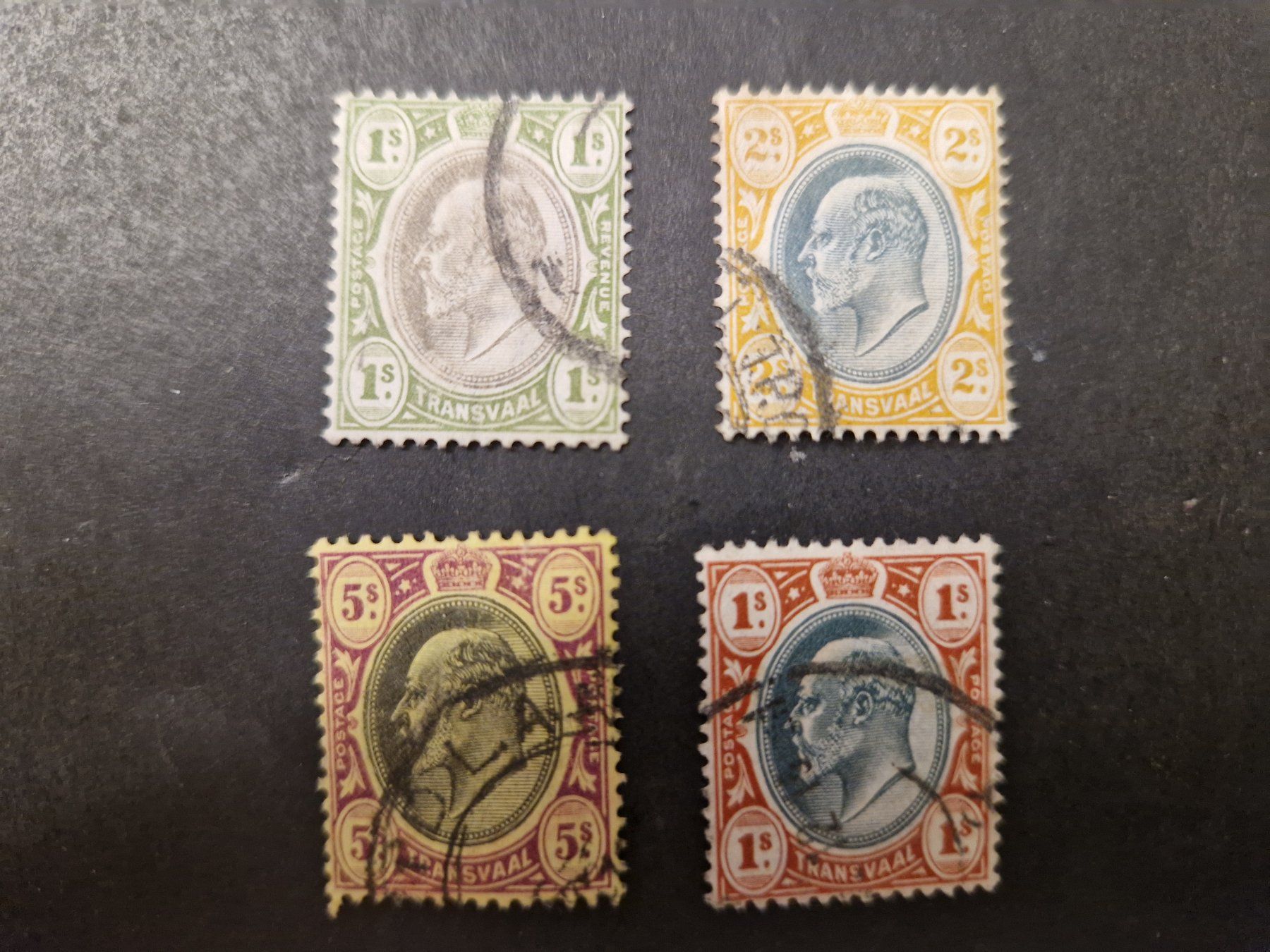 Tutti i francobolli: 4 seltene Transvaal Marken – Usato da Münchwilen TG venduto da Nonno39