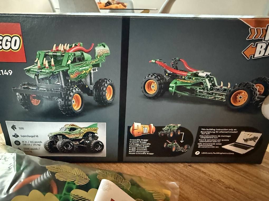 Lego Kit di costruzioni: Lego Tchnic Monster Jam Dragon 42149 – Usato da bellach venduto da tarzan41 3