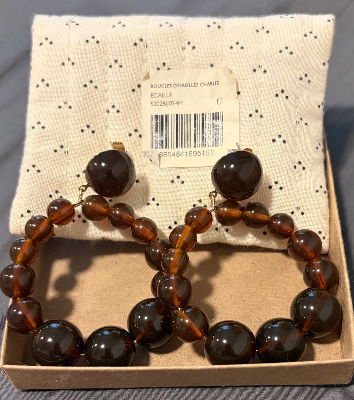 Sezane Orecchini pendenti & Orecchini a lobo: Neu Sézane Charlie Ohrringe – Nuovo e nell'imballaggio originale da Hedingen venduto da muse10