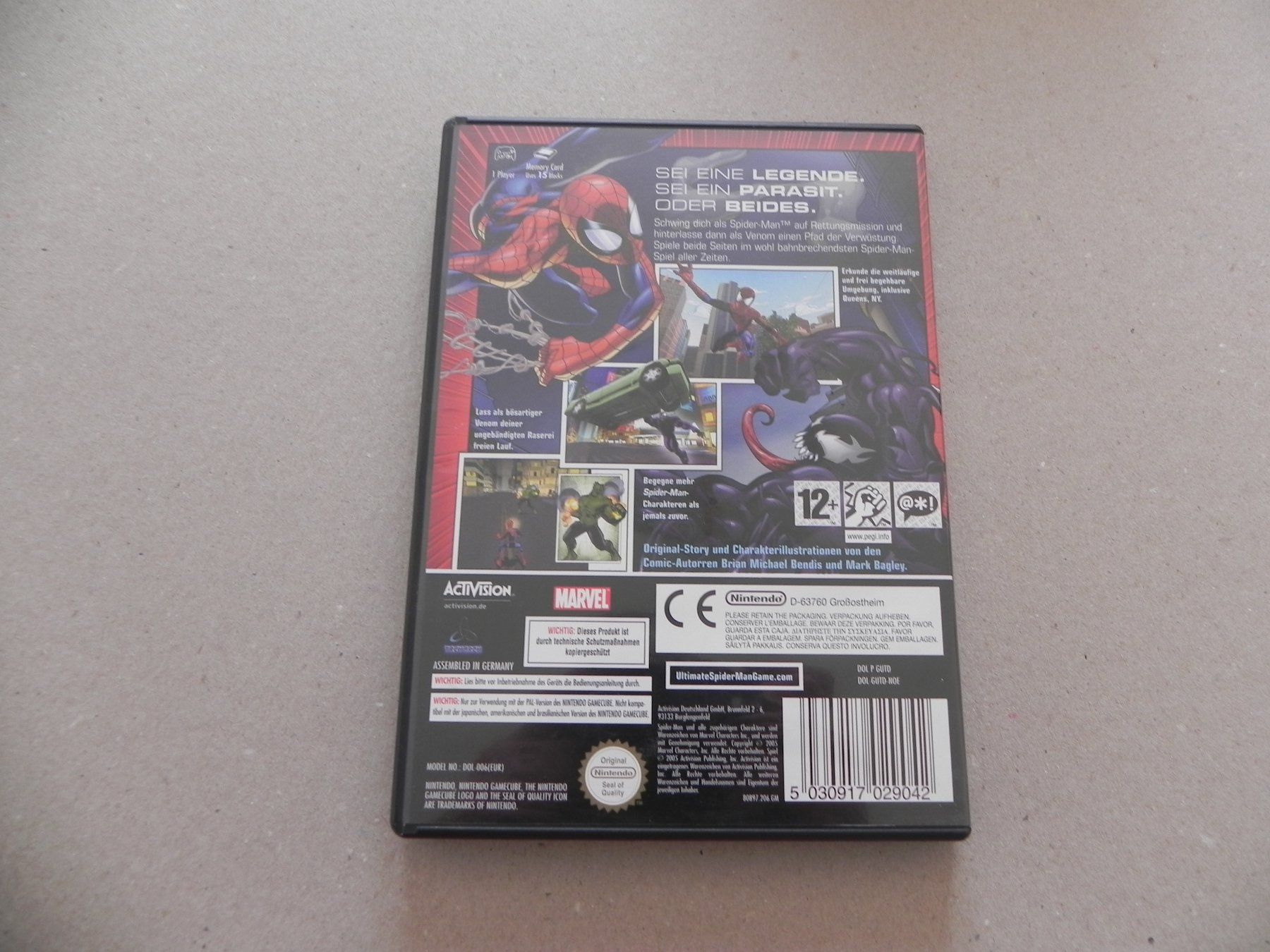 Nintendo Spiele: Nintendo GC Gamecube Spiel Spider - Man 2005 Ultimate – Gebraucht aus Siebnen von krimsie 1