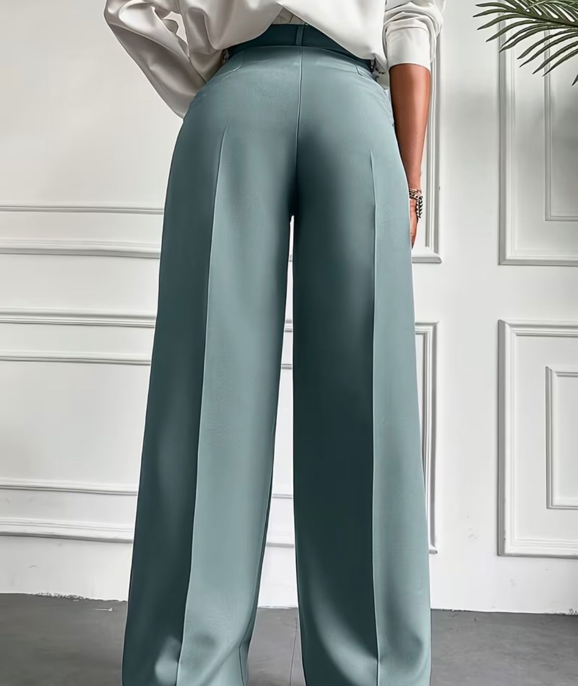 Pantaloni: Elegante Hose, malachitgrün, Grösse S – Nuovo e nell'imballaggio originale da Engelburg venduto da Quinti15 1