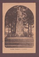 LÜTZELFLÜH - Gotthelf-Denkmal - 1926 // Eckbug //