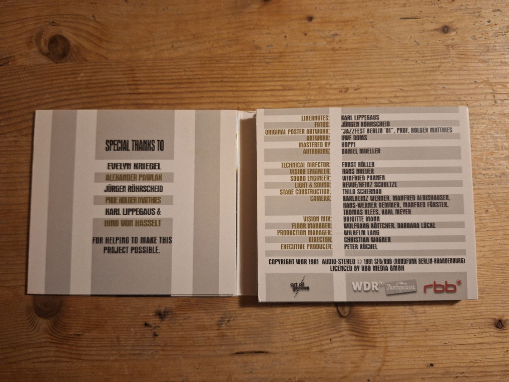 CD: Volker Kriegel "and friends" digipack – Usato da Schwarzenburg venduto da Ralfi1 2