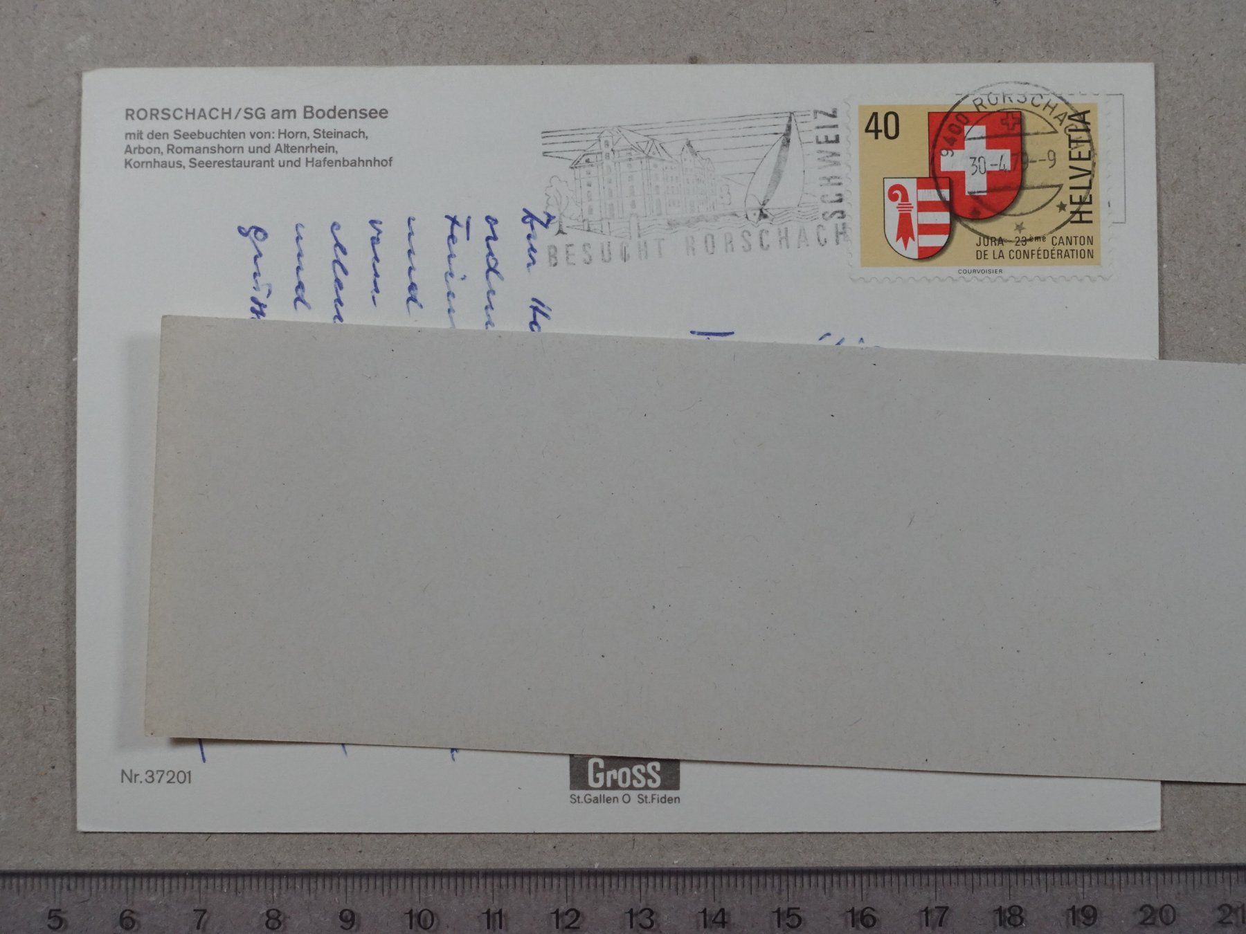 Cartes postales: Rorschach, 1979 – D'occasion à Lenzburg par fh1 1
