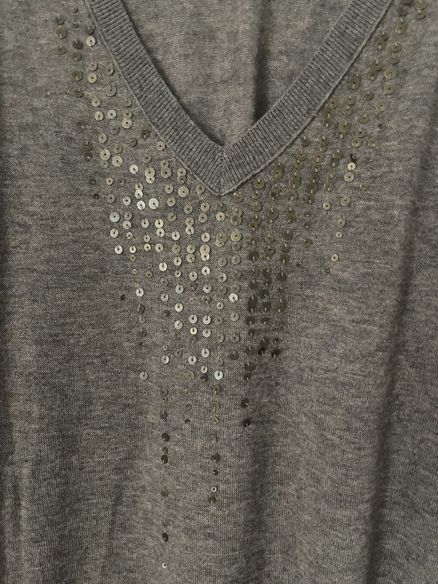 Maglioni & Felpe: RUEHL Kaschmir-Mix Pullover Gr. L Pailletten Versand 9.- – Nuovo (secondo la descrizione) da Meilen venduto da ana9 3