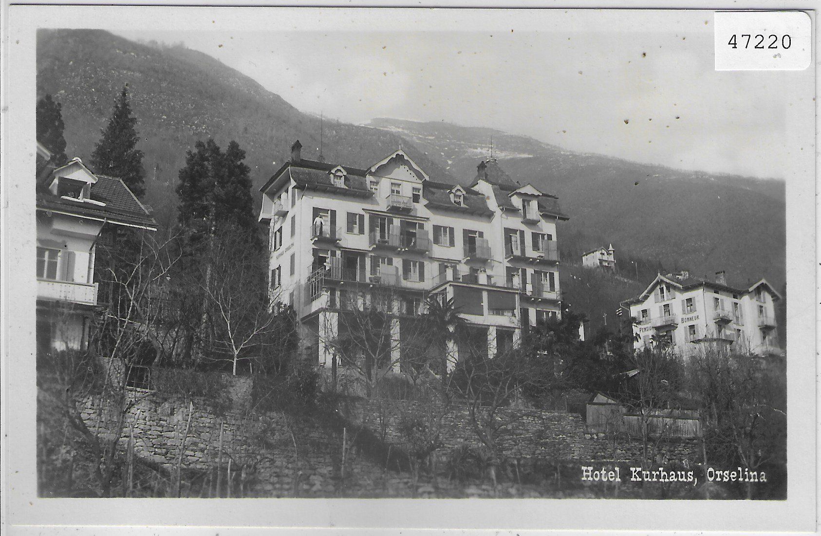 Cartoline postali: Hotel Kurhaus - Orselina – Usato da Ettingen venduto da Kartenplanet
