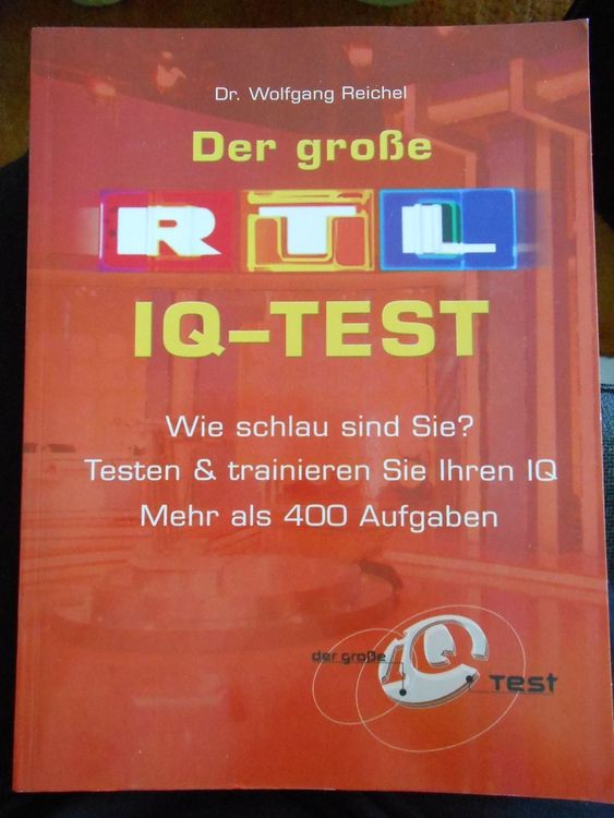 RTL IQ Test Buch Neu unbenutzt Kaufen auf Ricardo