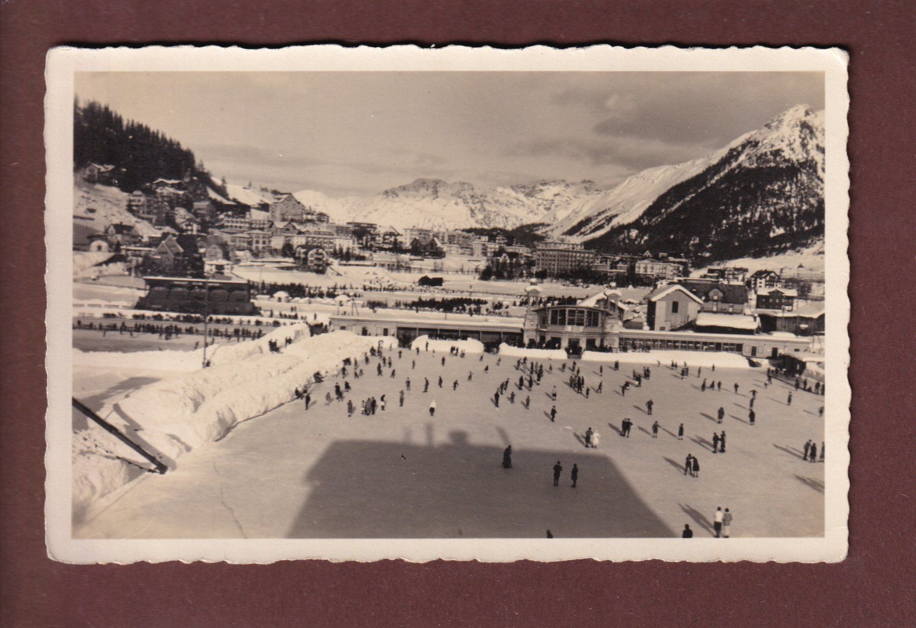 Cartes postales: DAVOS - Eisbahn - 1929 – D'occasion à Pully par nicecards