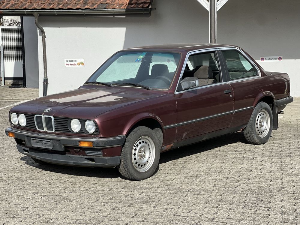BMW 318i E30 VFL Oldtimer zum Restaurieren (Gebraucht) in Bäretswil für ...