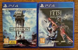Star Wars Battlefront + Star Wars Jedi (PS4) – Top Zustand