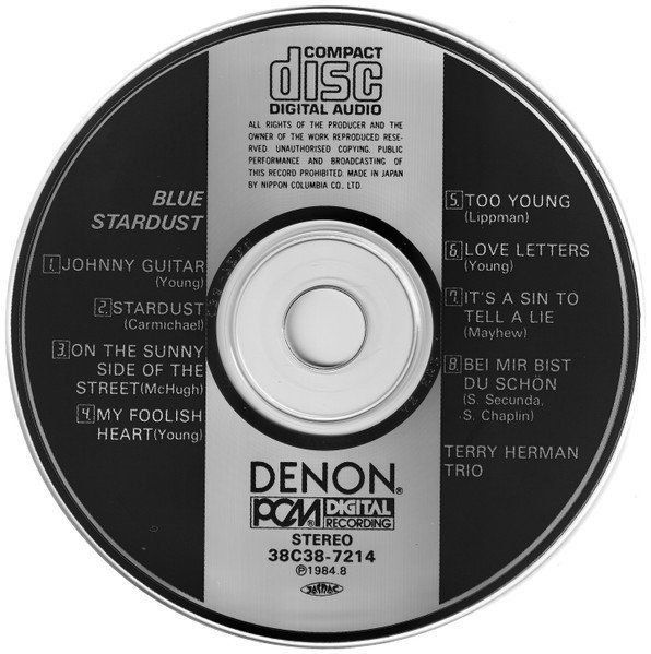 CD: Terry Herman [Denon] include "Bei Mir Bist du Schön" – Usato da Unterbäch VS venduto da cond 2