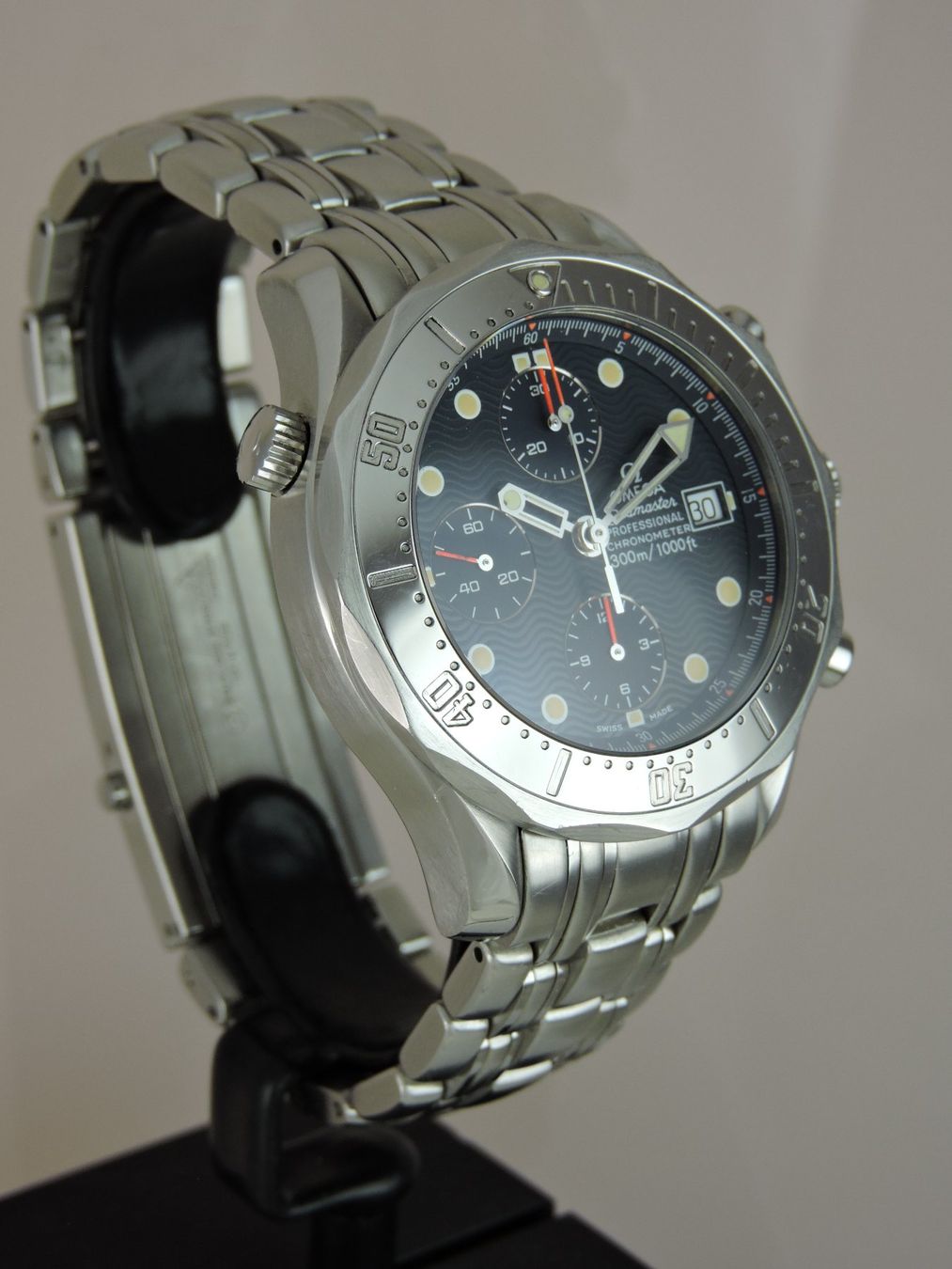 Omega Orologi: 1995 Omega Seamaster 300M Chrono - Serviced, Box & Papers – Usato da Bern venduto da Vintage-Oyster 2