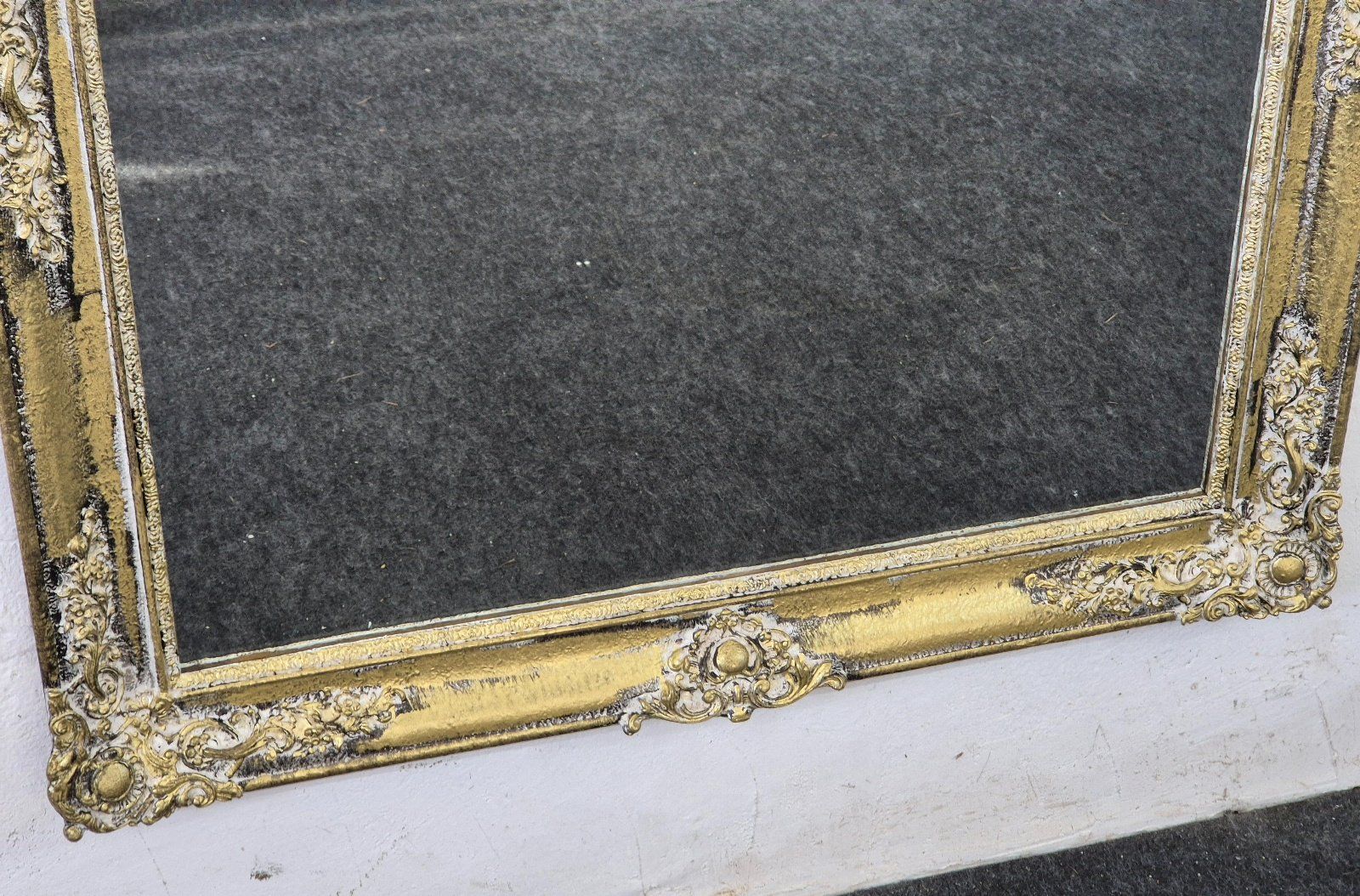 Spiegel: Antiker Rahmen vermutlich Historismus um 1850 / 166cm x 86cm – Neu (gemäss Beschreibung) aus Wermatswil von Wandspiegel 5