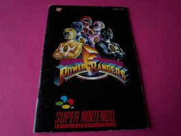 ANLEITUNG FÜR POWER RANGERS SUPERNINTENDO