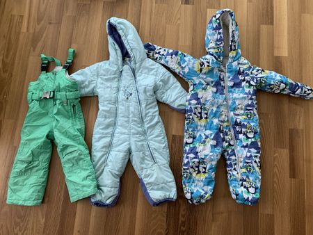 Set Winteroverall Skihose Skianzug Baby Grösse 74, 80, 86