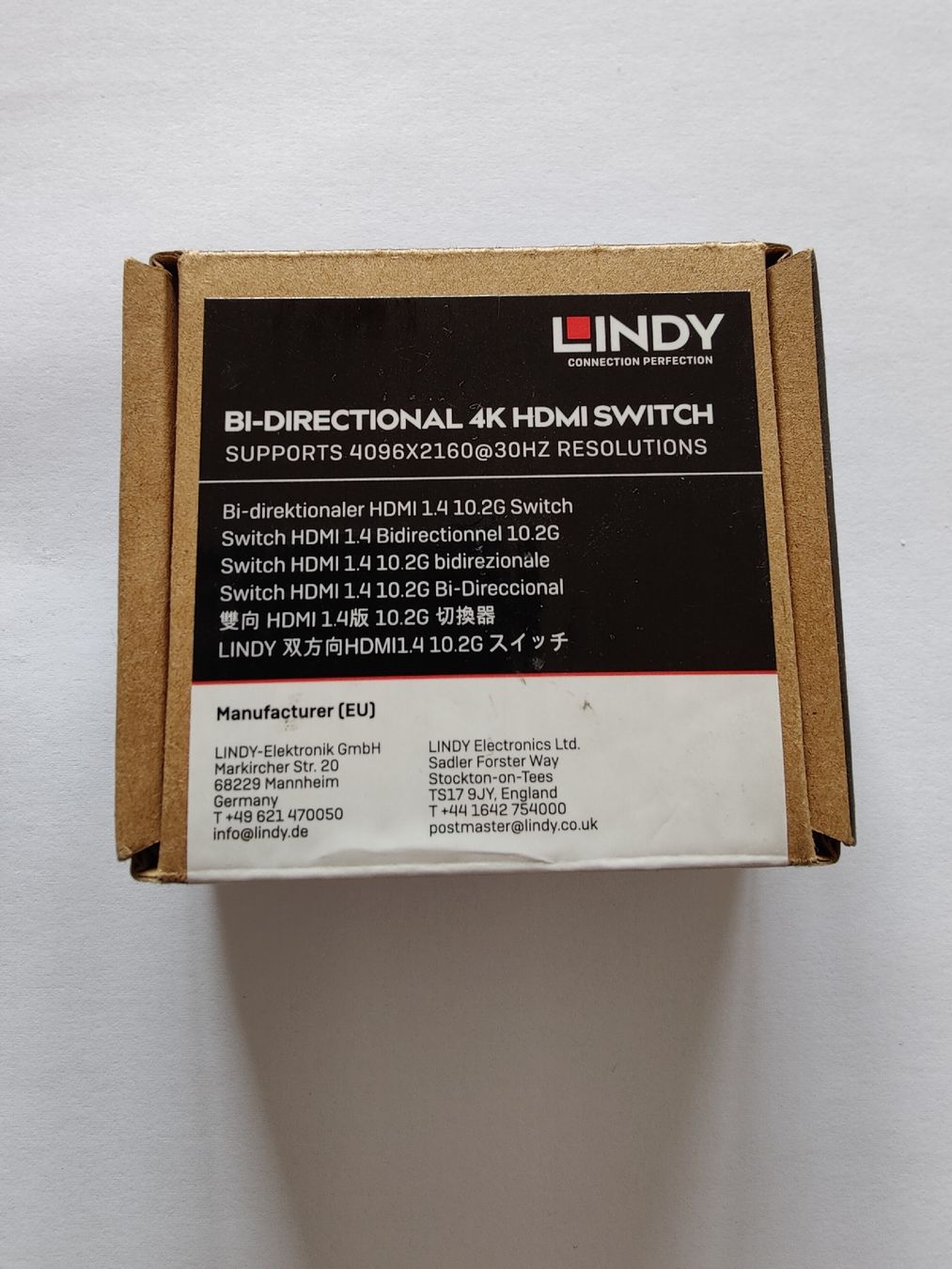 Hub & Switch: LINDY HDMI Switch bidirektional 4K – Nuovo e nell'imballaggio originale da Walenstadt venduto da T.i.n.o. 3