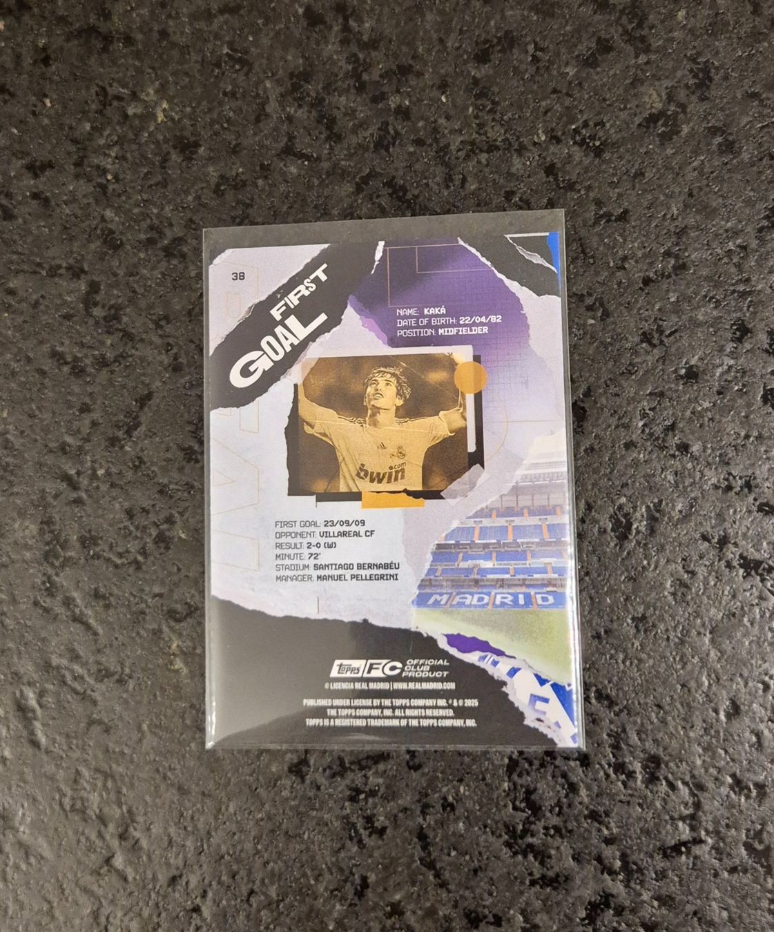 Topps Carte collezionabili: Kaka - Real Madrid - Topps – Nuovo (secondo la descrizione) da Burg AG venduto da Danoe 1