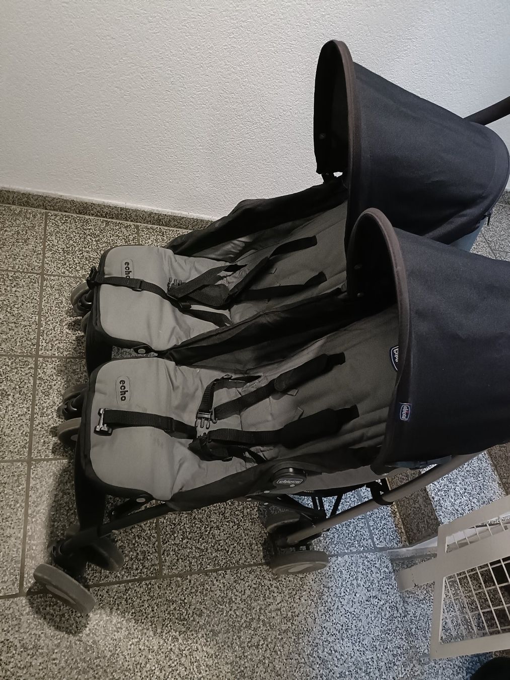 Chicco Carrozzine: Chicco Echo Twin Doppelbuggy // Kinderwagen – Usato da Zürich venduto da chalio 7