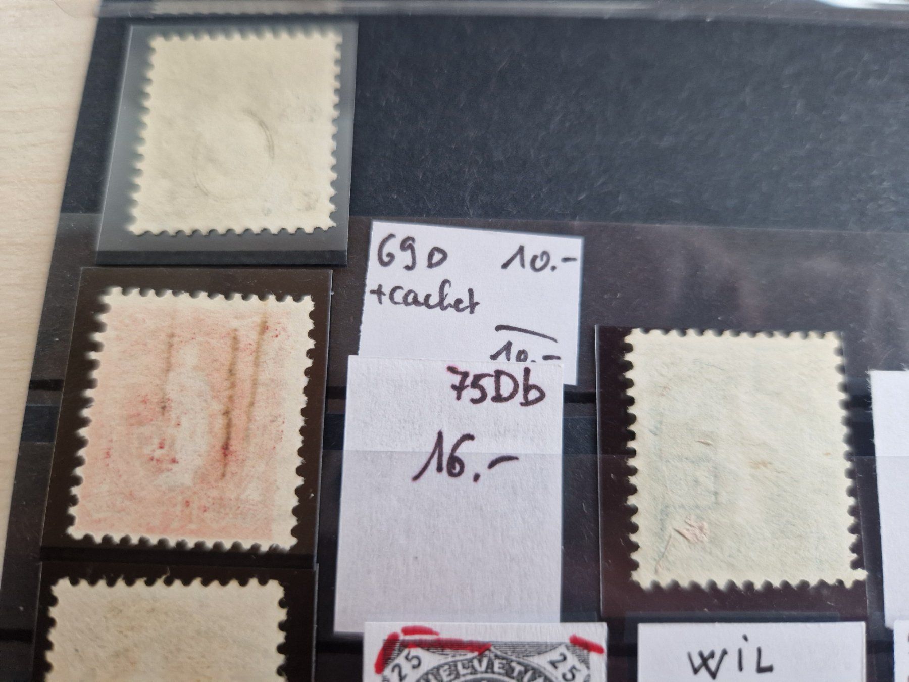 Tutti i francobolli: Top Lot Stehende, ab 1.- – Usato da Burgdorf venduto da Glossy01 6