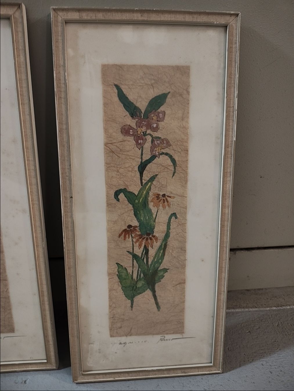 Foto & Immagini: 3 gerahmte Blumenbilder - Alt genug – Usato da Möhlin venduto da unsername 1