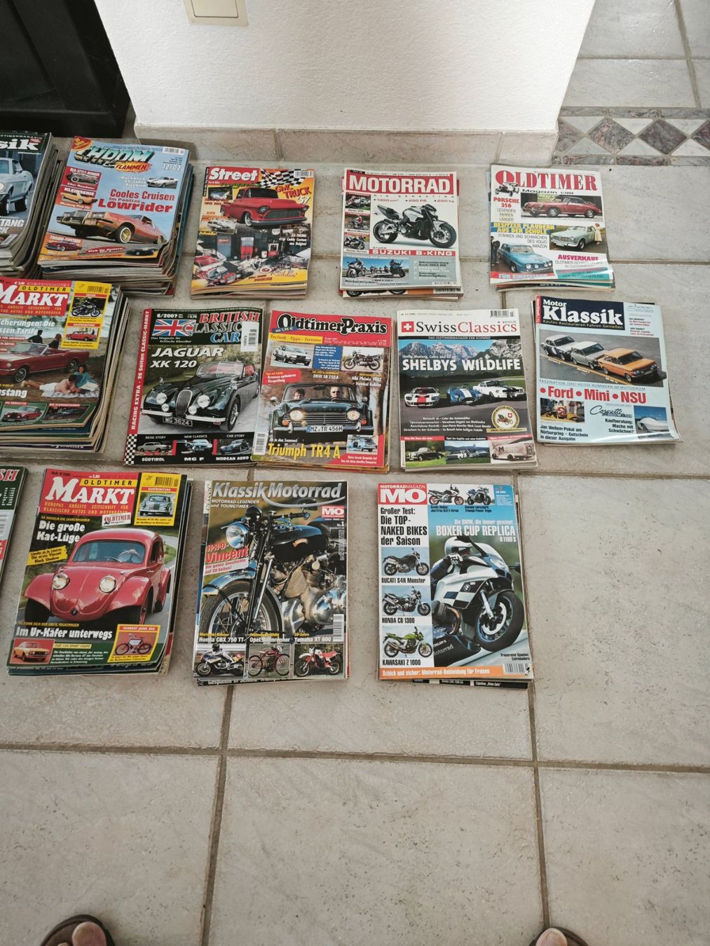 Zeitschriften & Magazine: 87 Classic Auto und Motorrad-Magazine – Gebraucht aus Jona von learco65 3