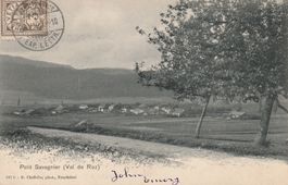 Petit-Savagnier (Val de Ruz) - gel. 26.6.1903