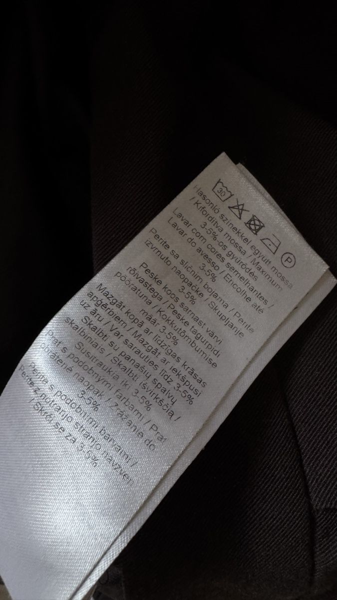 Pantaloni: Dunkelbraune Stoffhose Gr. 36 Kaffe – Nuovo (secondo la descrizione) da Zürich venduto da Aya03 5