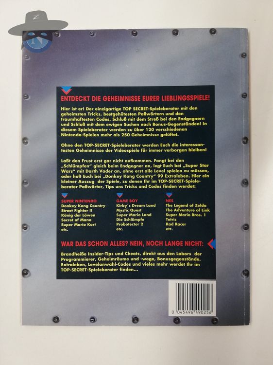 Nintendo Giochi: Top Secret - der offizielle Spieleberater NES / SNES / GB – Usato da St. Gallen venduto da zorro_dc 1