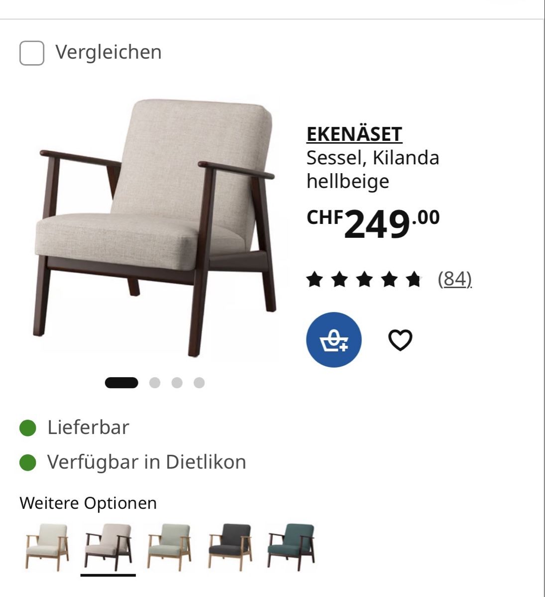 Ikea Sessel: 2 bequeme Ikea Sessel  – Neu (gemäss Beschreibung) aus Buckten von H_wyss1987 2