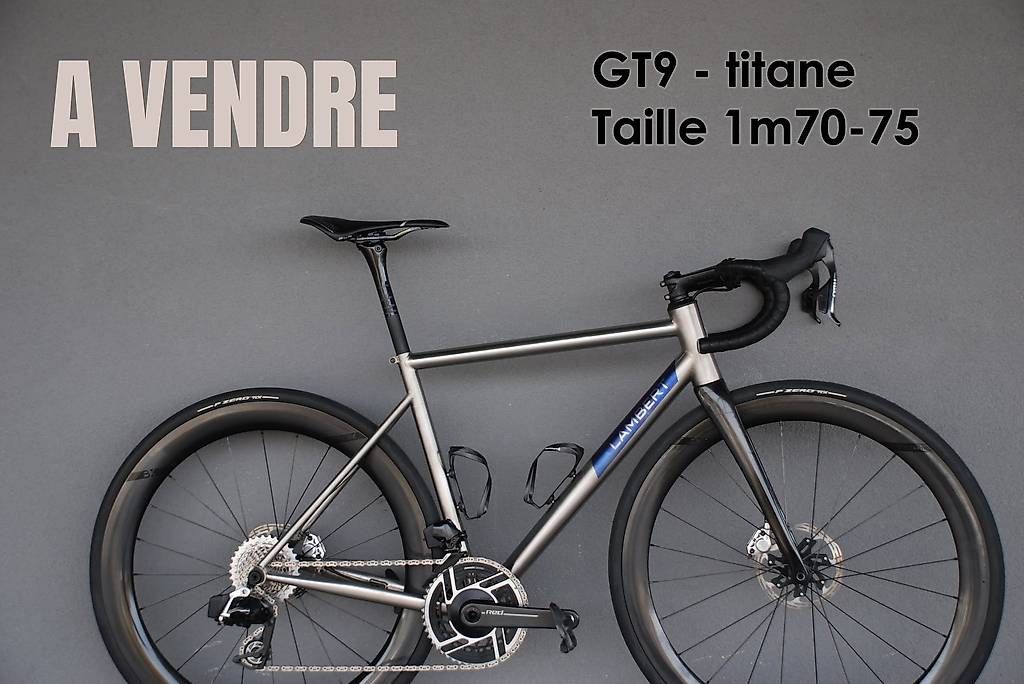 Titan Vélos: Vélo route titane - Lambert GT9 – D'occasion à Bex par kalibouli