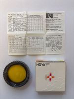 Hoya Gelbfilter Y52 52mm Fotofilter gebraucht