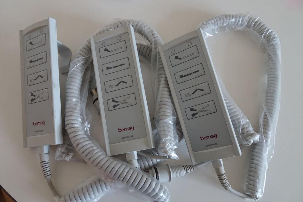 3 Stk neue bemag Bettenbedienschalter, Handset HBW074-052 (Neu (gemäss ...