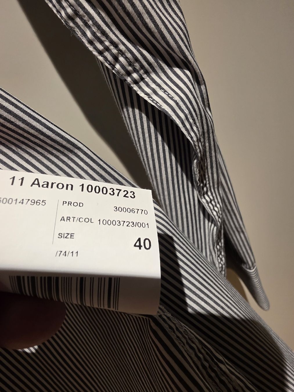 Strellson Hemden: Strellson Hemd gestreift extra slim Grösse 40 – Neu (gemäss Beschreibung) aus Thalwil von Beckhaem 3